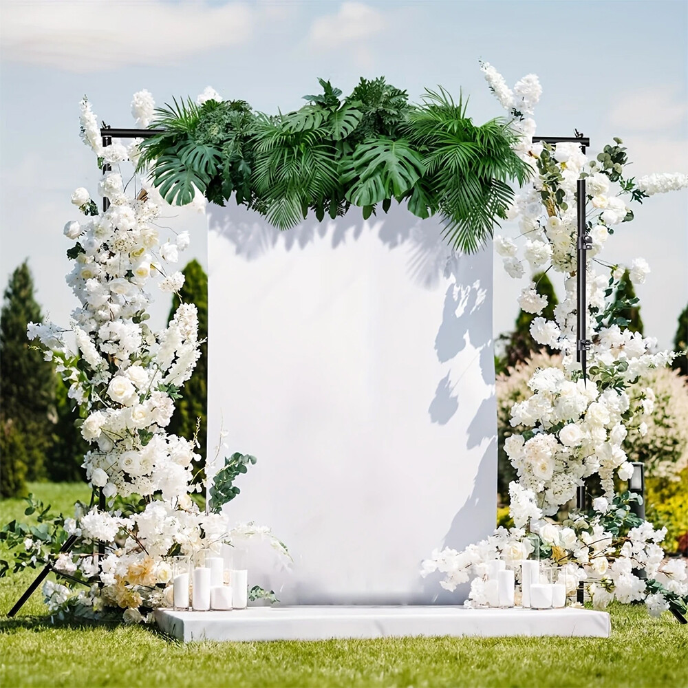 Photo Studio Backdrop Support System Adjustable Background Stand 6.56ft × 6.56ft