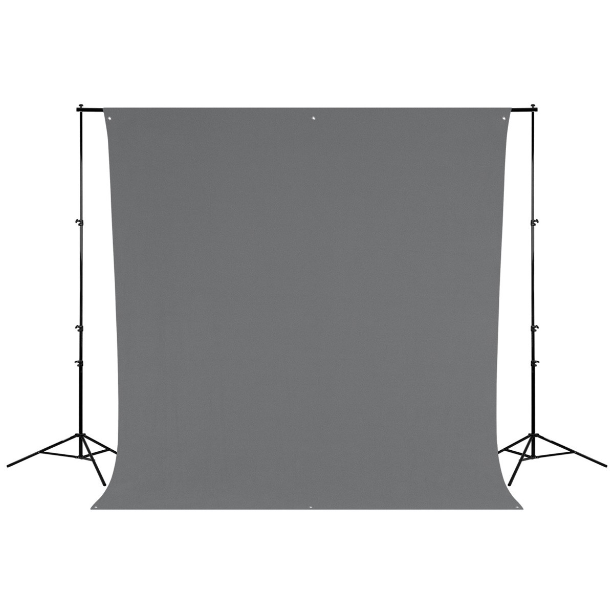 Westcott 9′ x 10′ Neutral Gray Wrinkle Resistant Backdrop #140