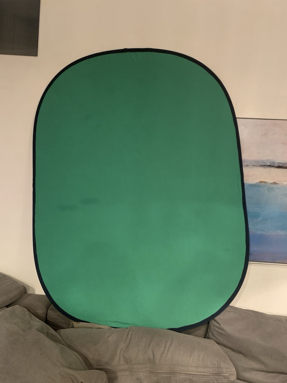 5′ x 7′ 150x200cm Collapsible Twist Flex Backdrop Green Screen, And Blue Screen