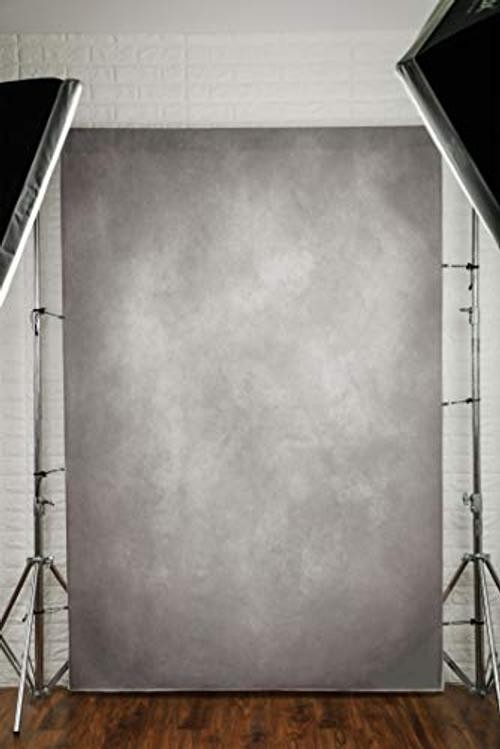 5x7ft Vintage Backdrops Abstract Portrait Photo Backdrop for Photography Grey