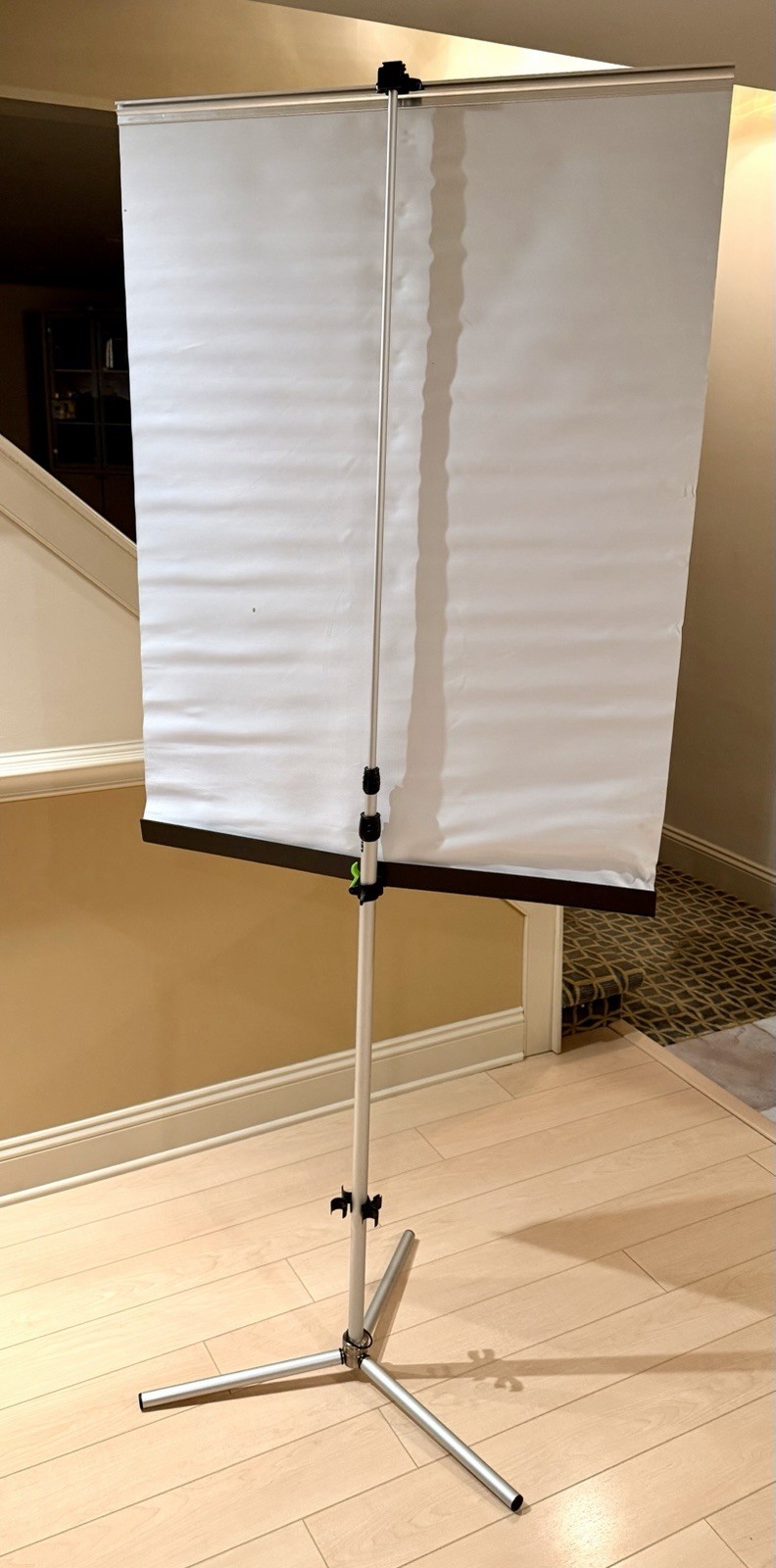 Free standing photo ID Backdrop With Case
