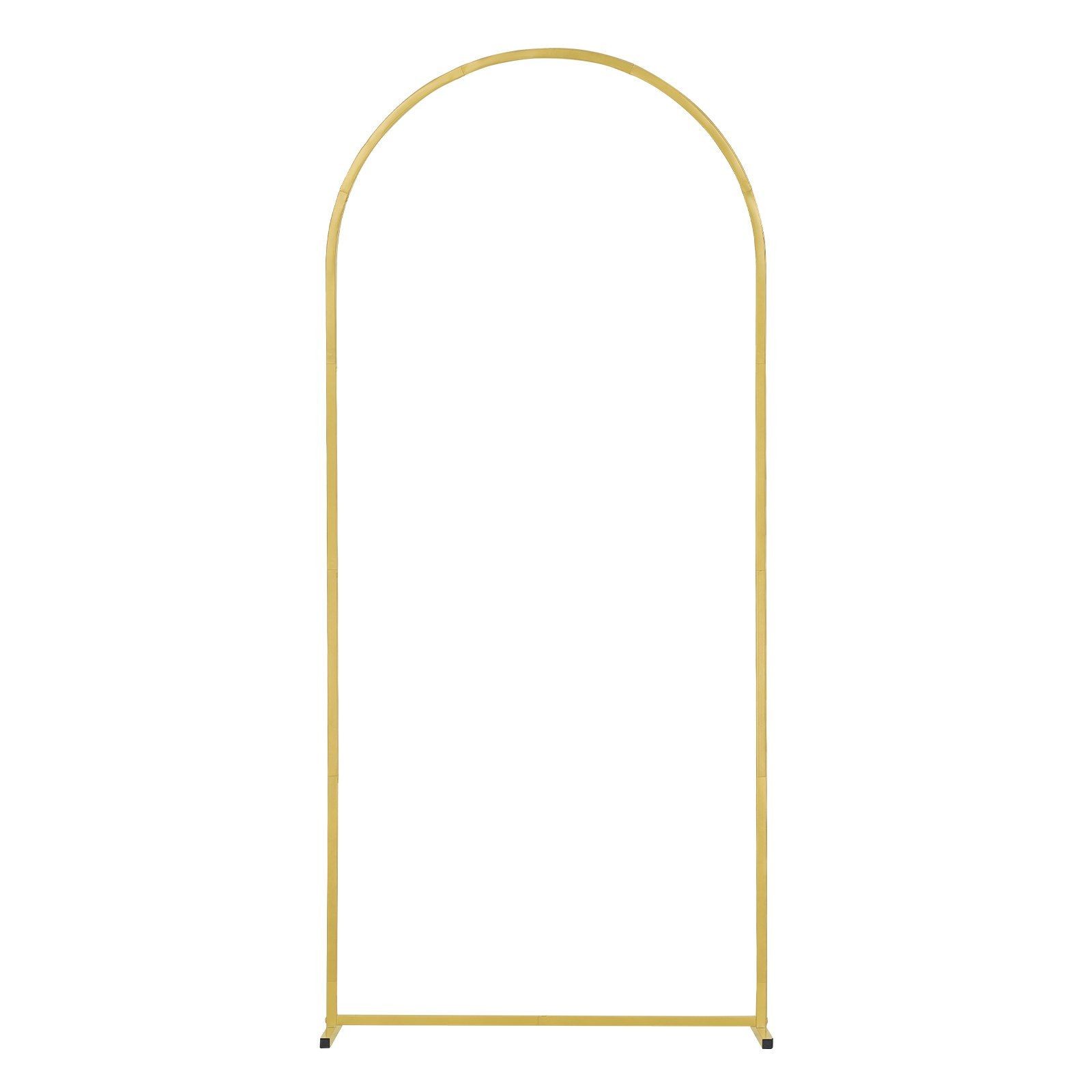 Heavy-Duty Metal Arch Backdrop Stand Set of 3 w/ Case for Wedding & Events