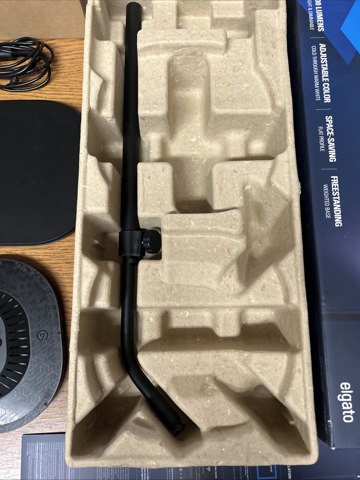 Elgato Key Light Air LED Panel 1400 Lumens Desk Lighting Wi-Fi Enabled In Box
