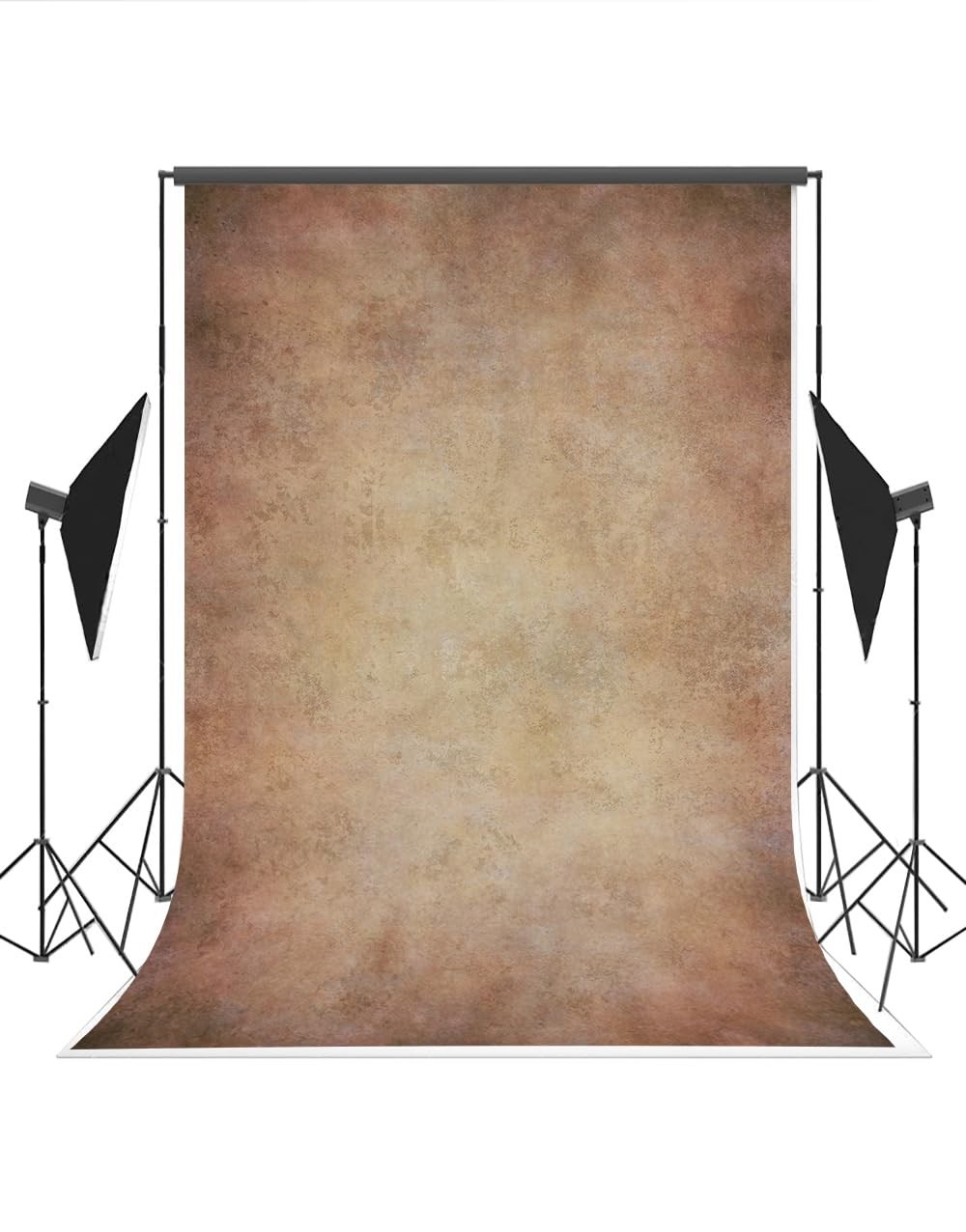 5x7ft Brown Rust Abstract Photography Backdrops Mottled Background