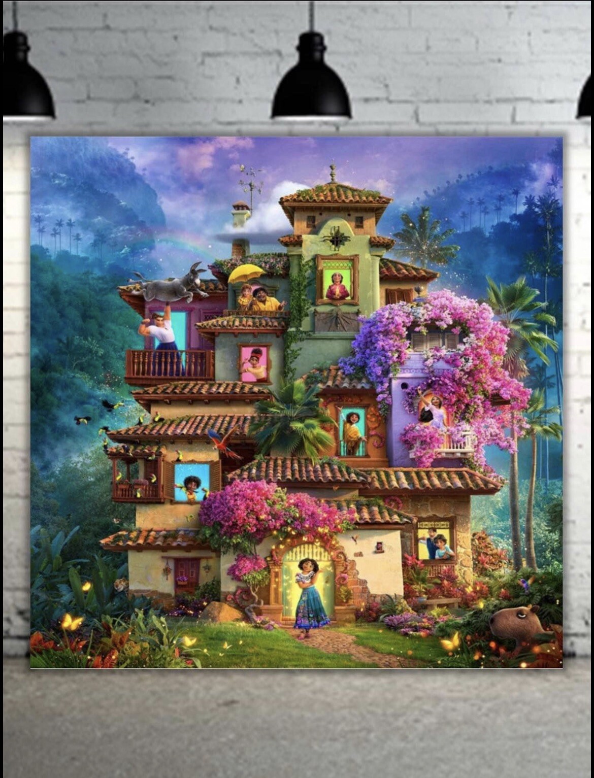 60”x60” Disney Encanto Canvas Backdrop/Banner – Slightly Used Condition