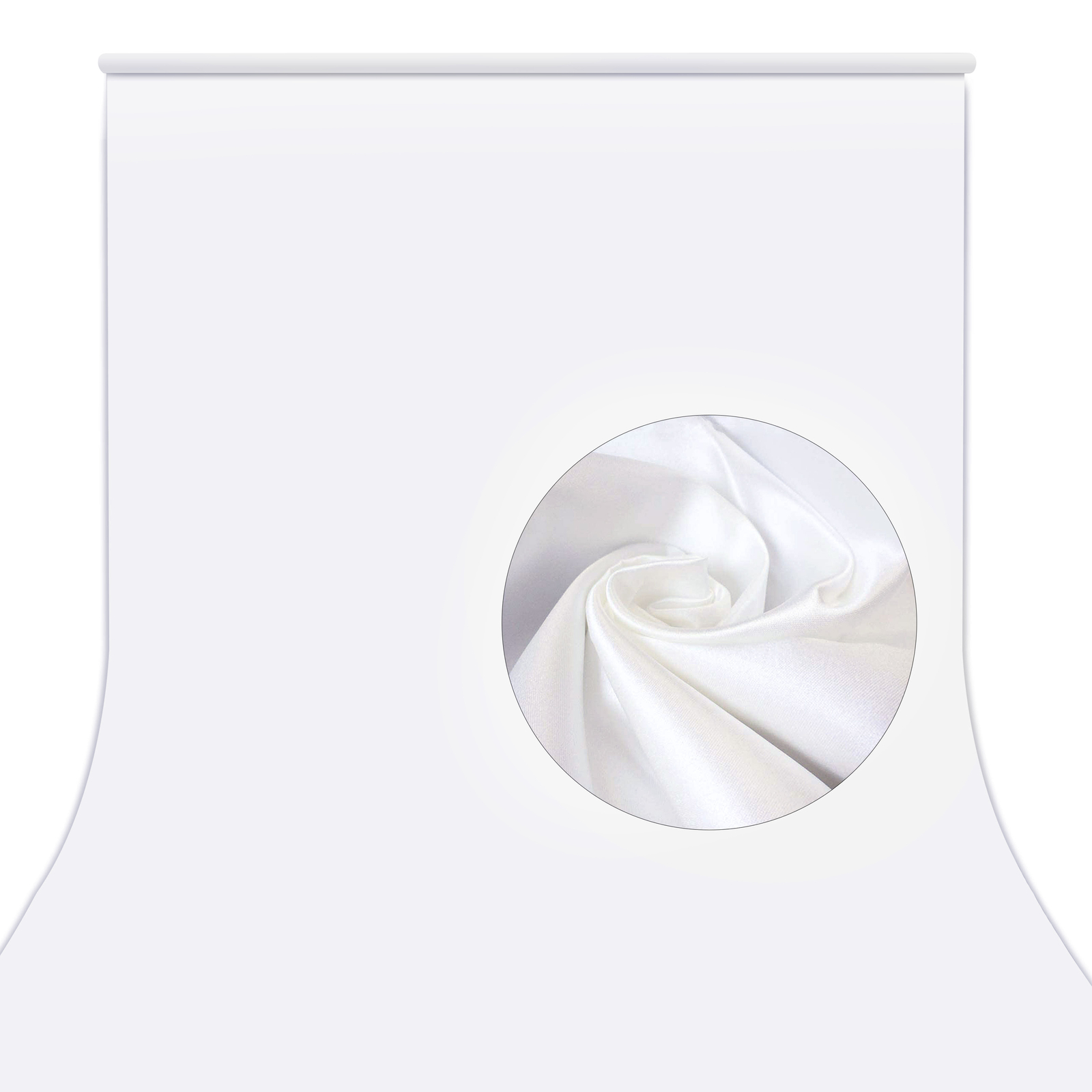 White Screen Pure Muslin Backdrop Background for Photo Studio 6.56ft 10ft 20ft