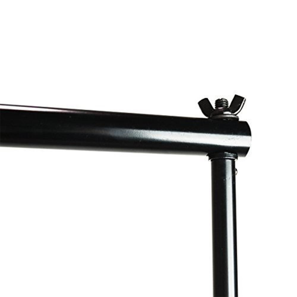 Background Support Stand Photo Backdrop Kit Lighting Studio Tripod Set with Clip