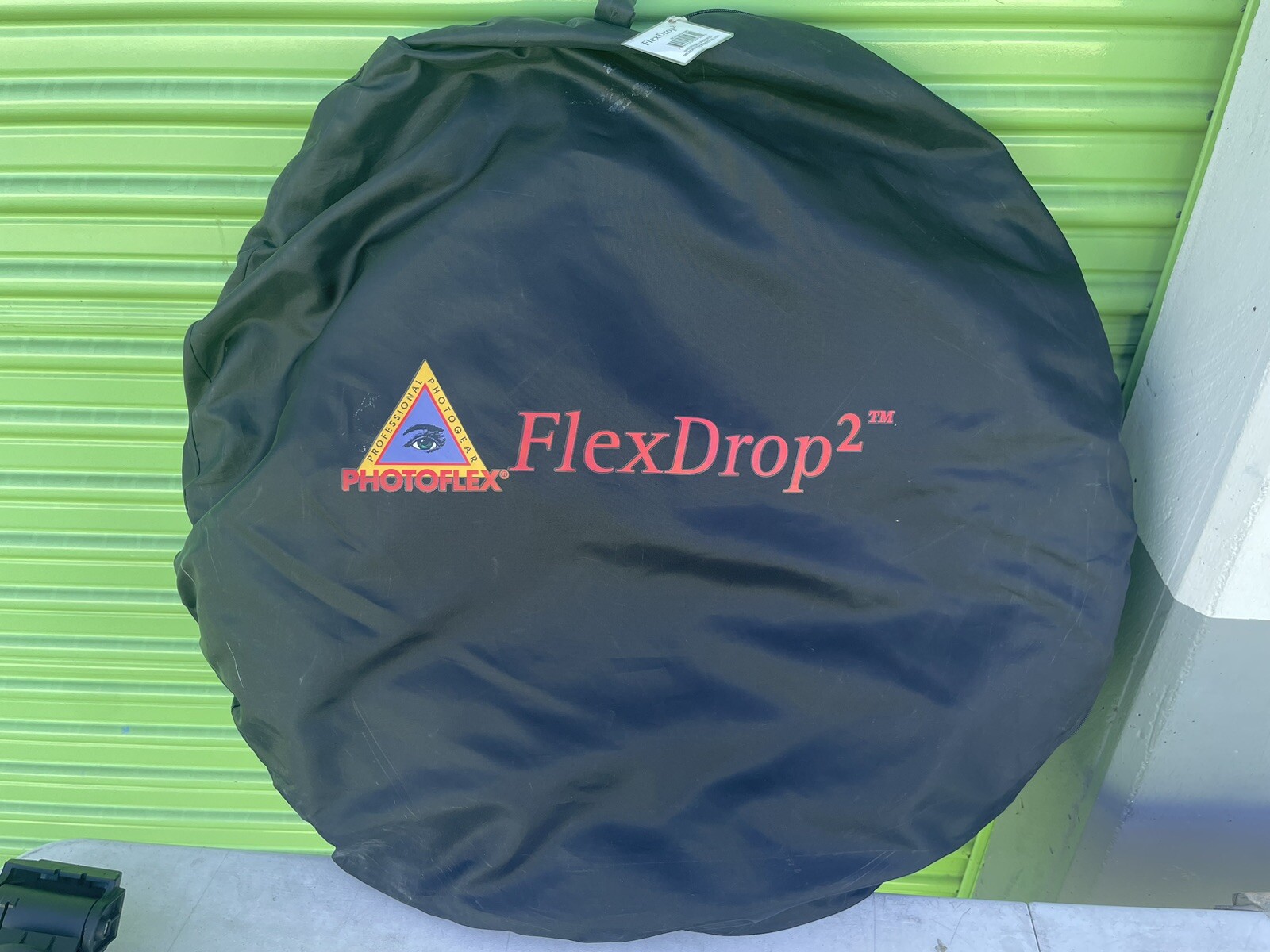 PHOTOFLEX FLEXDROP 2 REVERSIBLE CHROMAKEY BLUE GREEN 5×7 FOOT BACKDROP