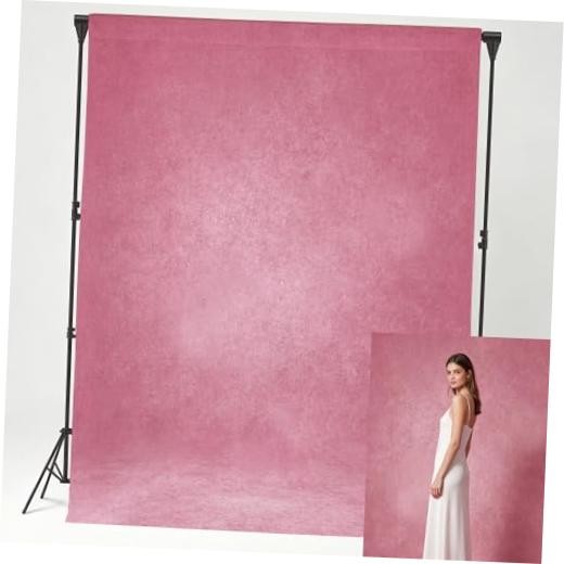 5×7 ft Pink Backdrop,Classic Abstract Texture Photo 5x7ft Pink Textured