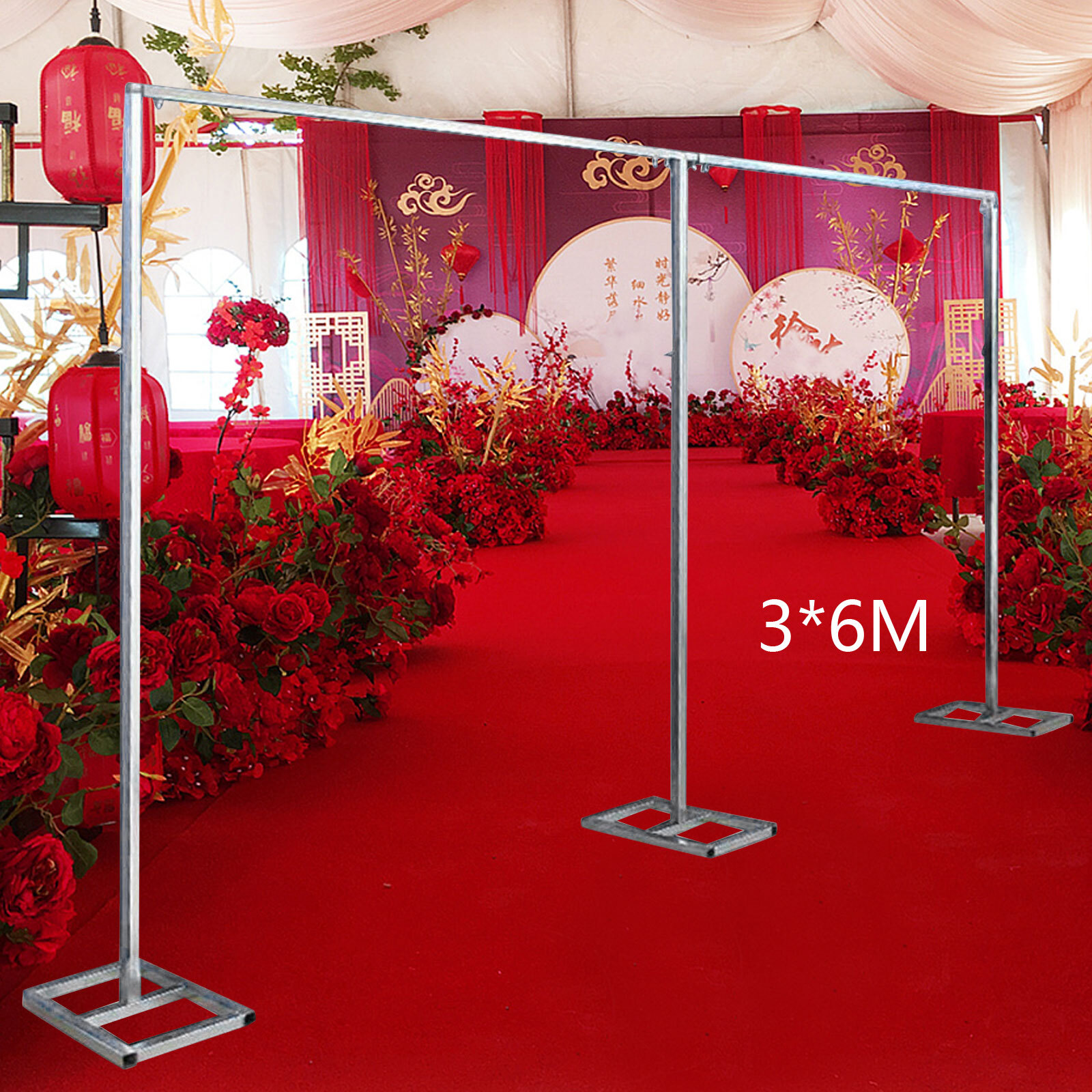 20x10ft Heavy Duty Backdrop Stand KIT Photography Studio Background Party Decor
