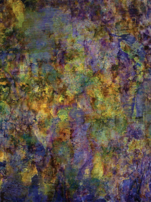 Denny Manufacturing Confusion, Green & Purple Printed Photography Backdrop