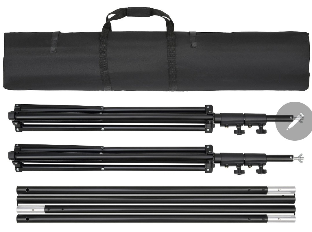 10×9 ft Heavy Duty Backdrop Stand Adjustable Photography Banner Stand Studio