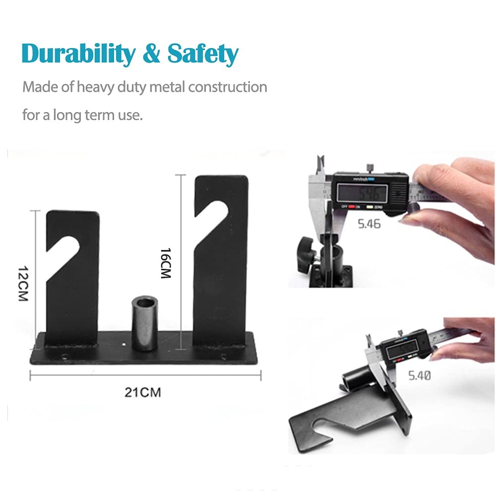 Photography Backdrop Double Roller Wall Mounting Manual Background Support Sy…