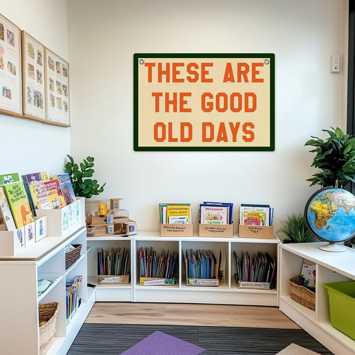 These Are The Good Old Days Sign Inspirational Banner Trendy Retro Nostalgic …