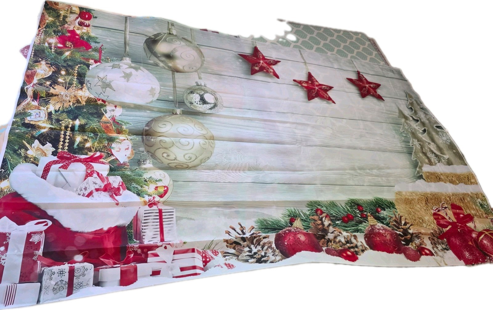 Christmas Holiday Vinyl Backdrop 10×6 in. Party Winter Style Corsair 10GAF9901
