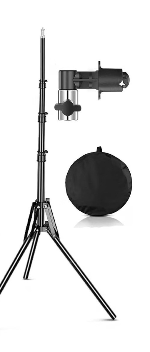 Green Or Blue 2-in-1 Photo /Video Backdrop Kit 5×7 Collapsible Stand / Case