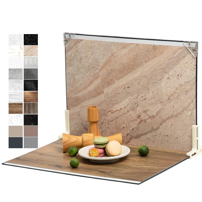 Photo Backdrop Board for Product Photography, 10 Pcs 20 Patterns Small