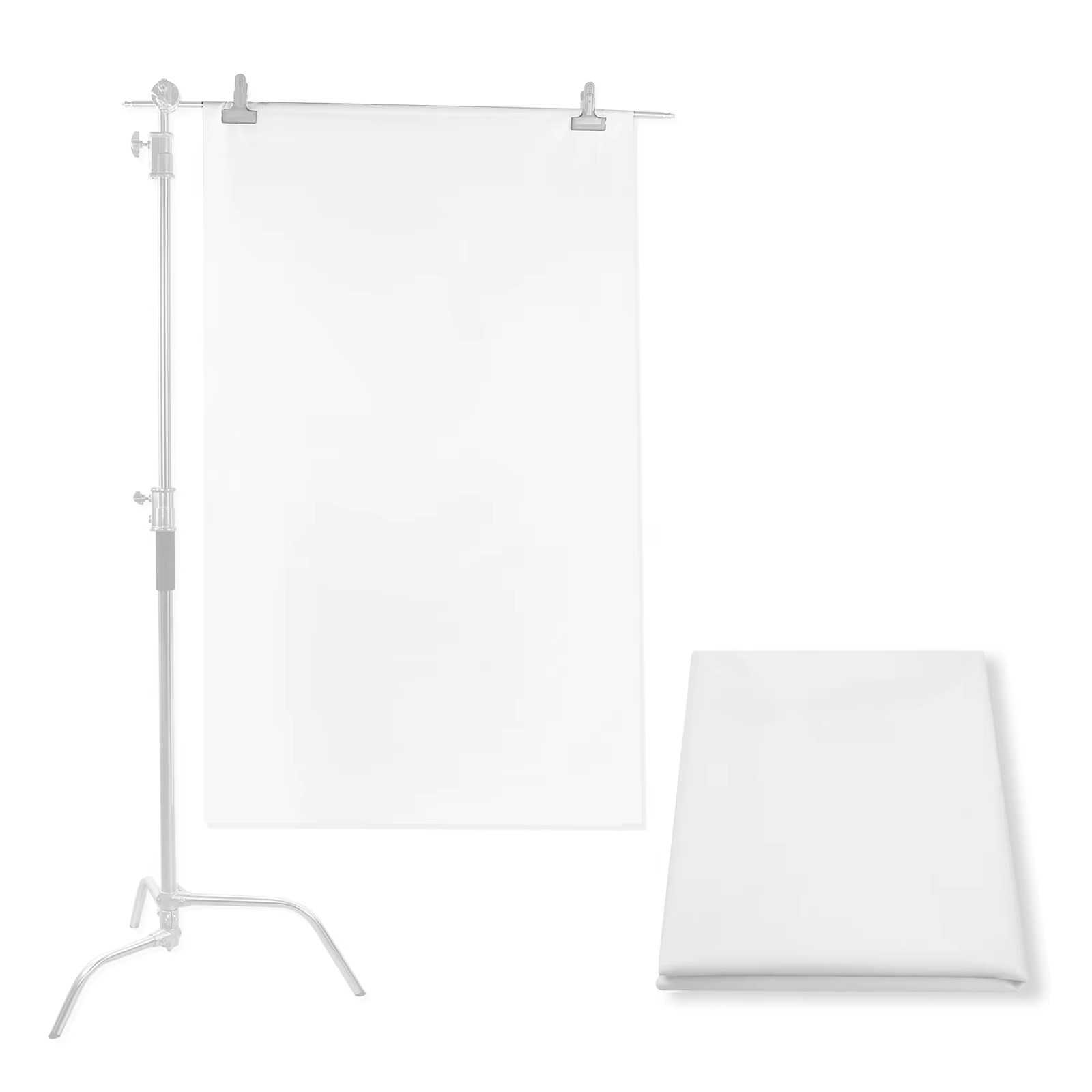 1M x 1.7M Diffusion Fabric Photography Background Nylon Silk White Seamless Ligh
