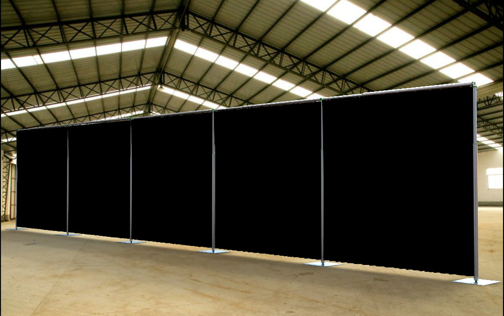ADJUSTABLE WEDDING BACKDROP KIT 10 FT TALL x 20 FT- 50FT WIDE PIPE WITHOUT DRAPE