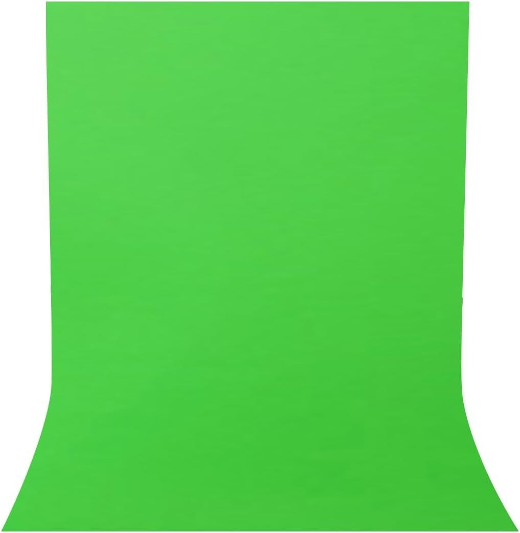 5x7ft Green Screen Non-Woven Backdrop – Perfect for Professional Photography
