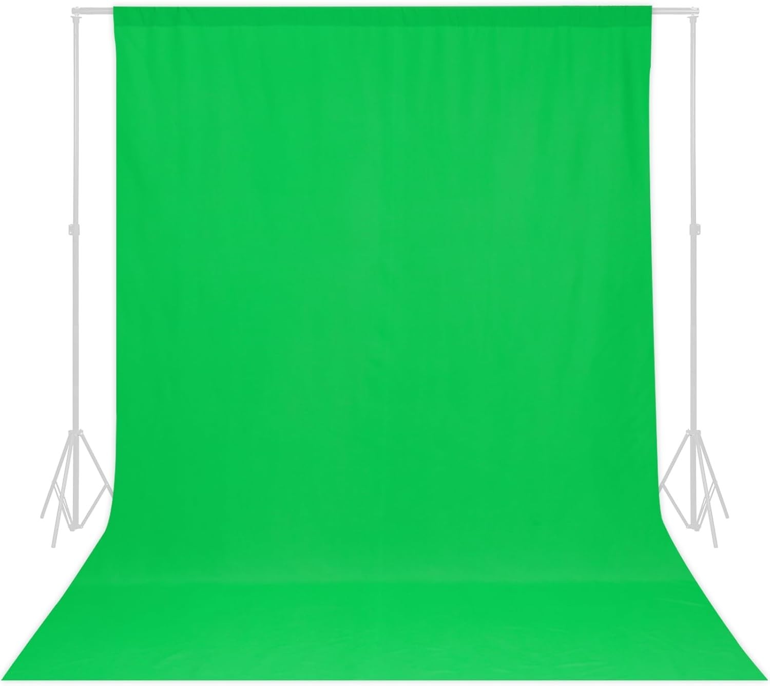 Green Screen Backdrop, 5 X 6.5Ft Greenscreen Background for Photoshoot, Small Gr