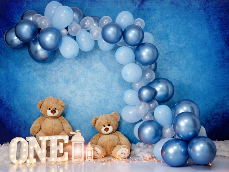 Balloons Photography Background Studio Backdrops For Child Party Birthday Decor
