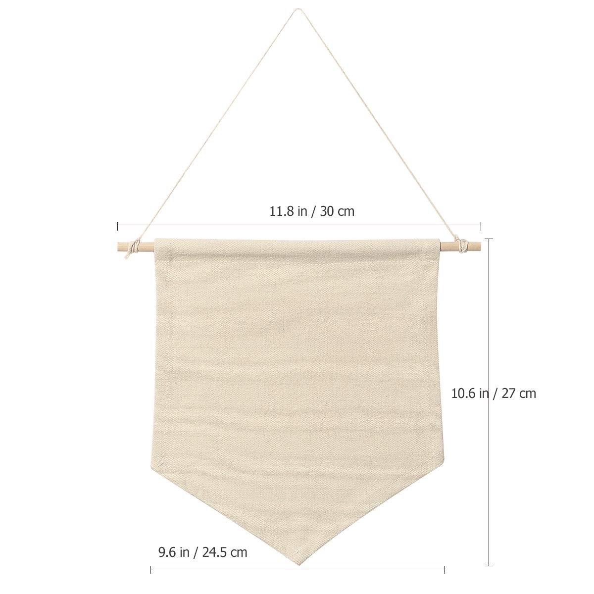 Pin Display Wall Banner Enamel Pin Holder Canvas Pennant Flag for Collection …