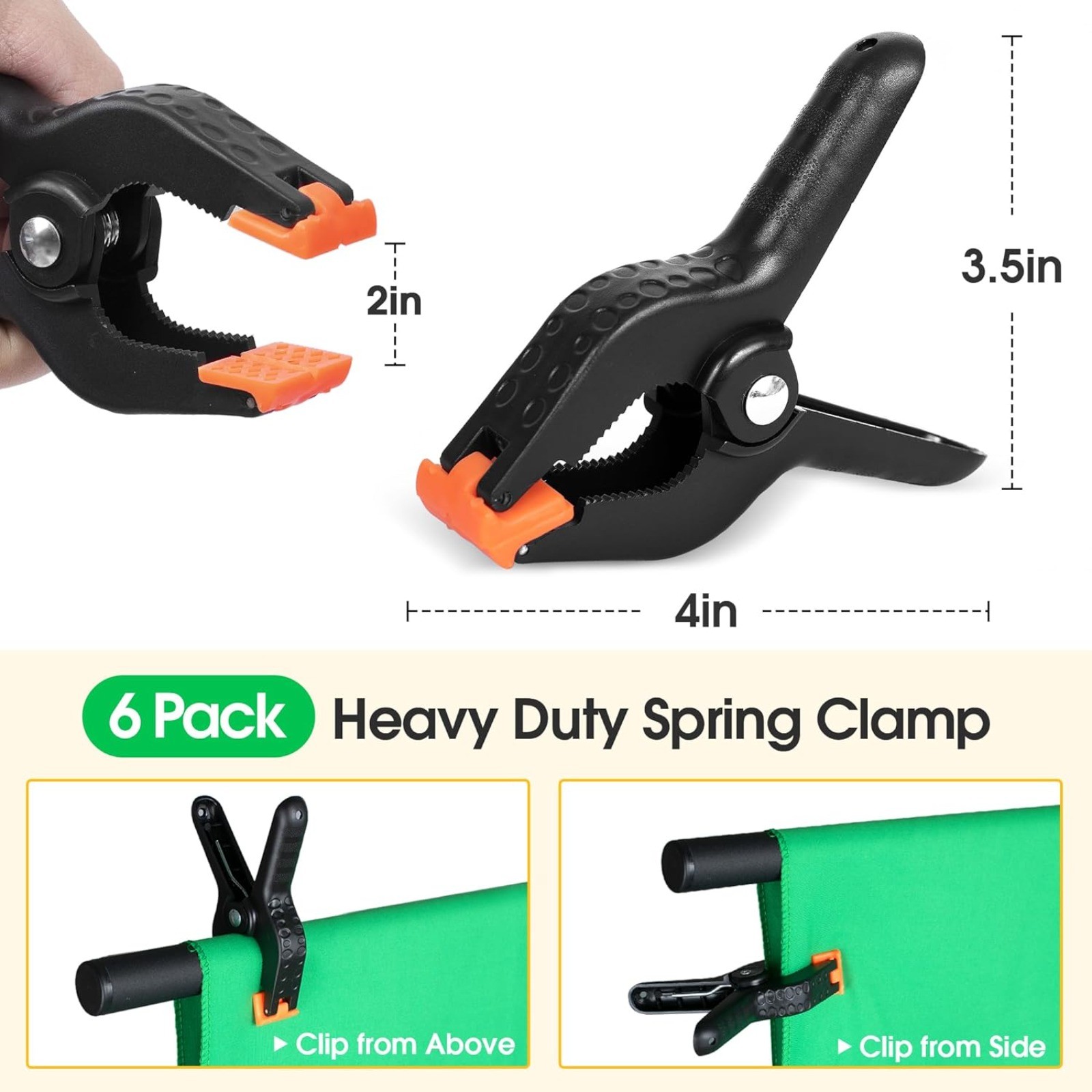 Portable T-Shape Backdrop Stand Background Green Screen Holder Support Kit 8 FT