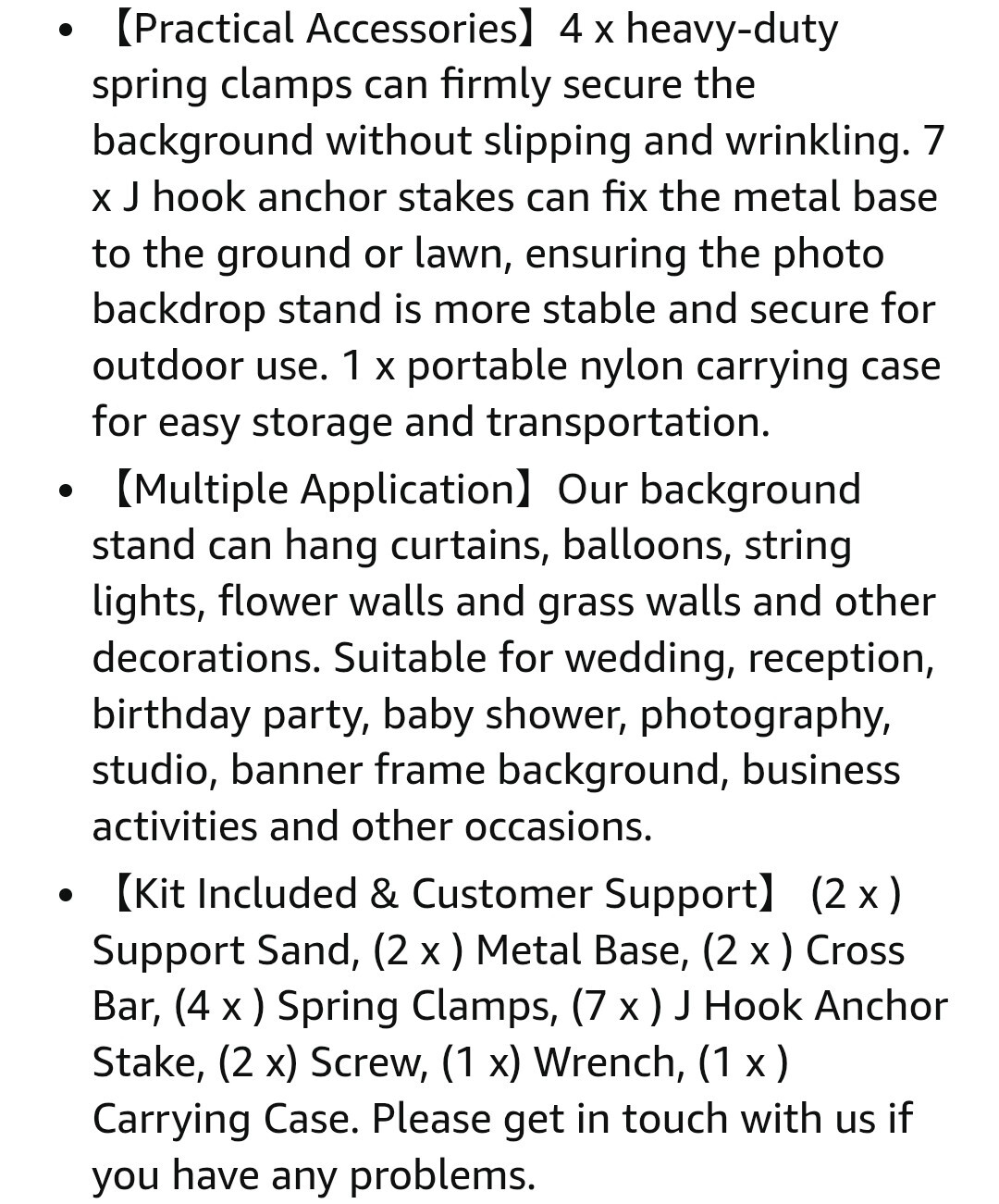 FUDESY Heavy Duty Backdrop Stand, 8.5x10ft Adjustable Photo Background Stand…