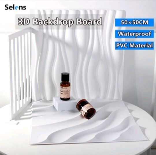 Photo Backdrop 3D Photography Background PVC Waterproof Photography Props Viral