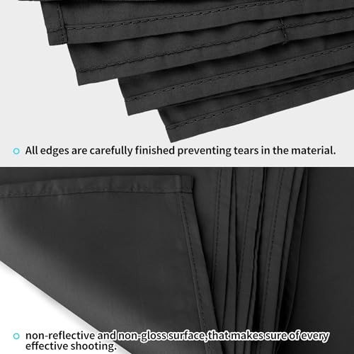 10 x 20 ft Backdrop Background Screen Backdrop for 10FT x 20FT Black