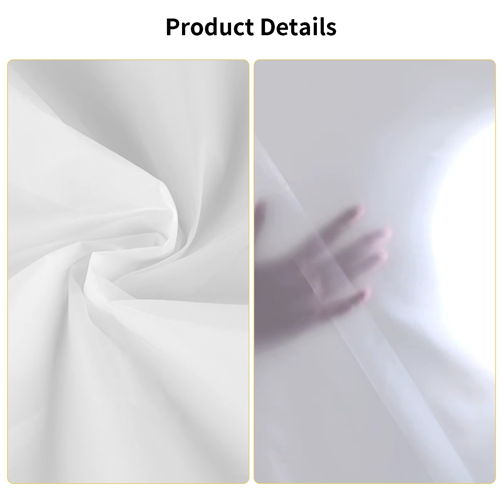 1M x 1.7M Diffusion Fabric Photography Background Nylon Silk White Seamless Ligh