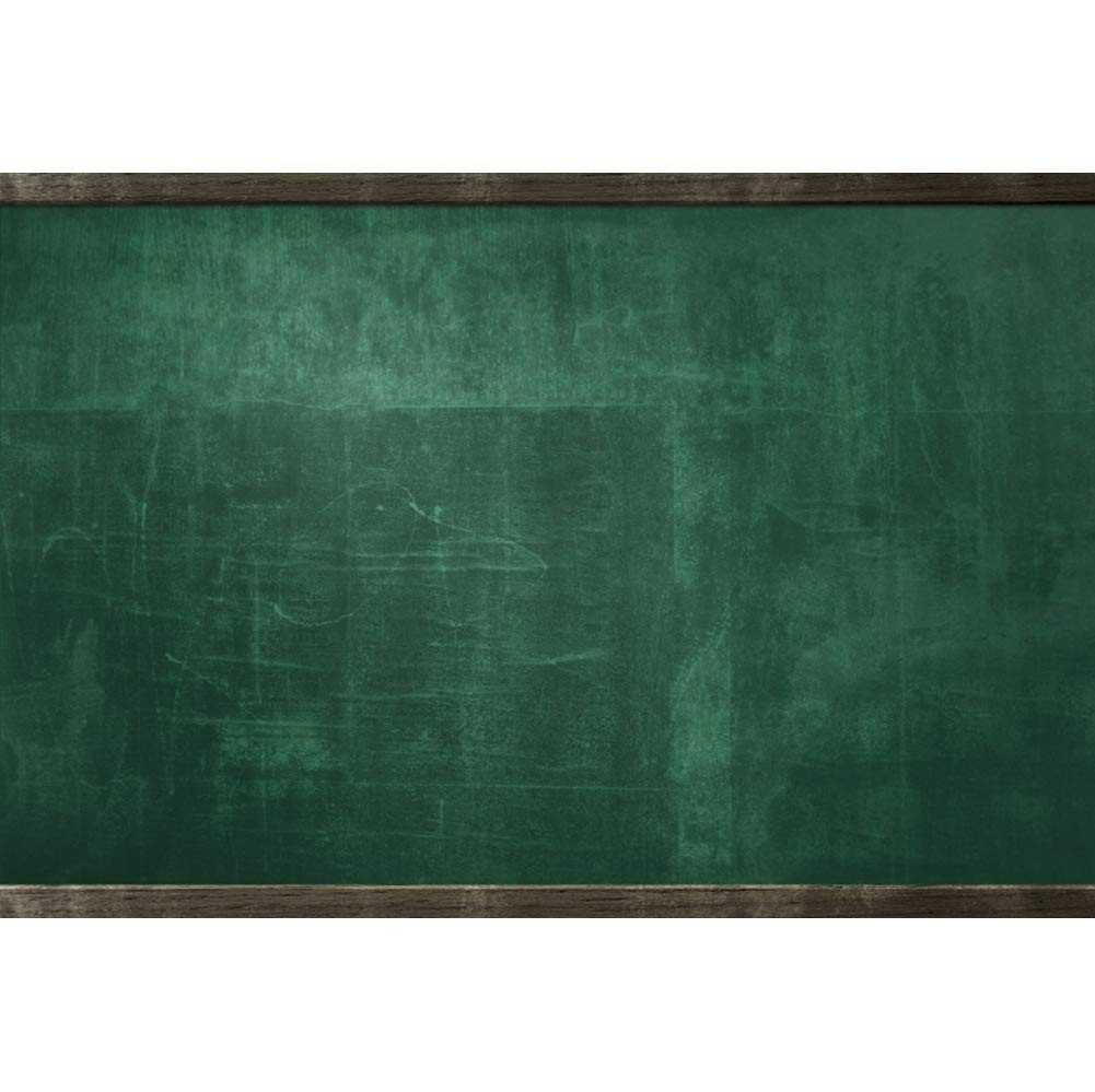 7×5 Ft Blackboard Chalkboard Green Backdrop New Term School Season Photo Prop