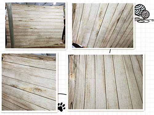 10x8ft Rustic Wooden Board Photography Backdrop – Vintage Texture for Portraits
