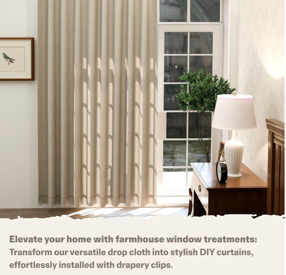 Heavy Duty Off White Canvas Photography Backdrop 12x14ft Seamless Studio Cloth