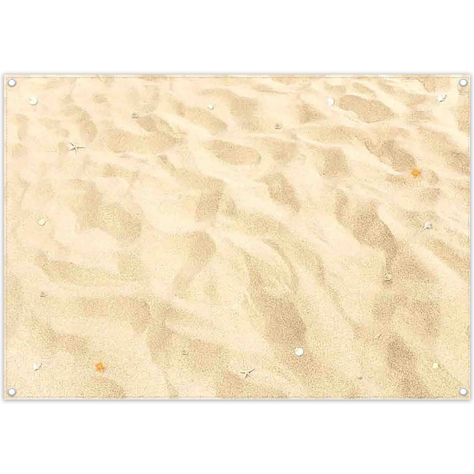 Summer Hawaiian Beach Backdrop Luau Aloha Tropical Seaside Fabric 7×5 Ft