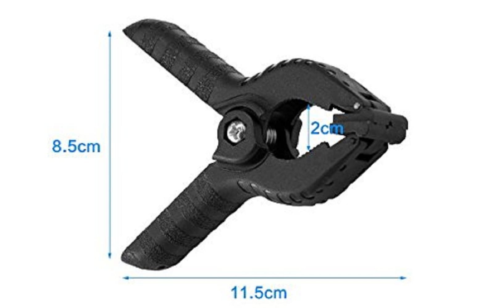 Heavy Duty Muslin Clamps 9 Pack 4.5 inch Clips for Photo Studio Backdrops