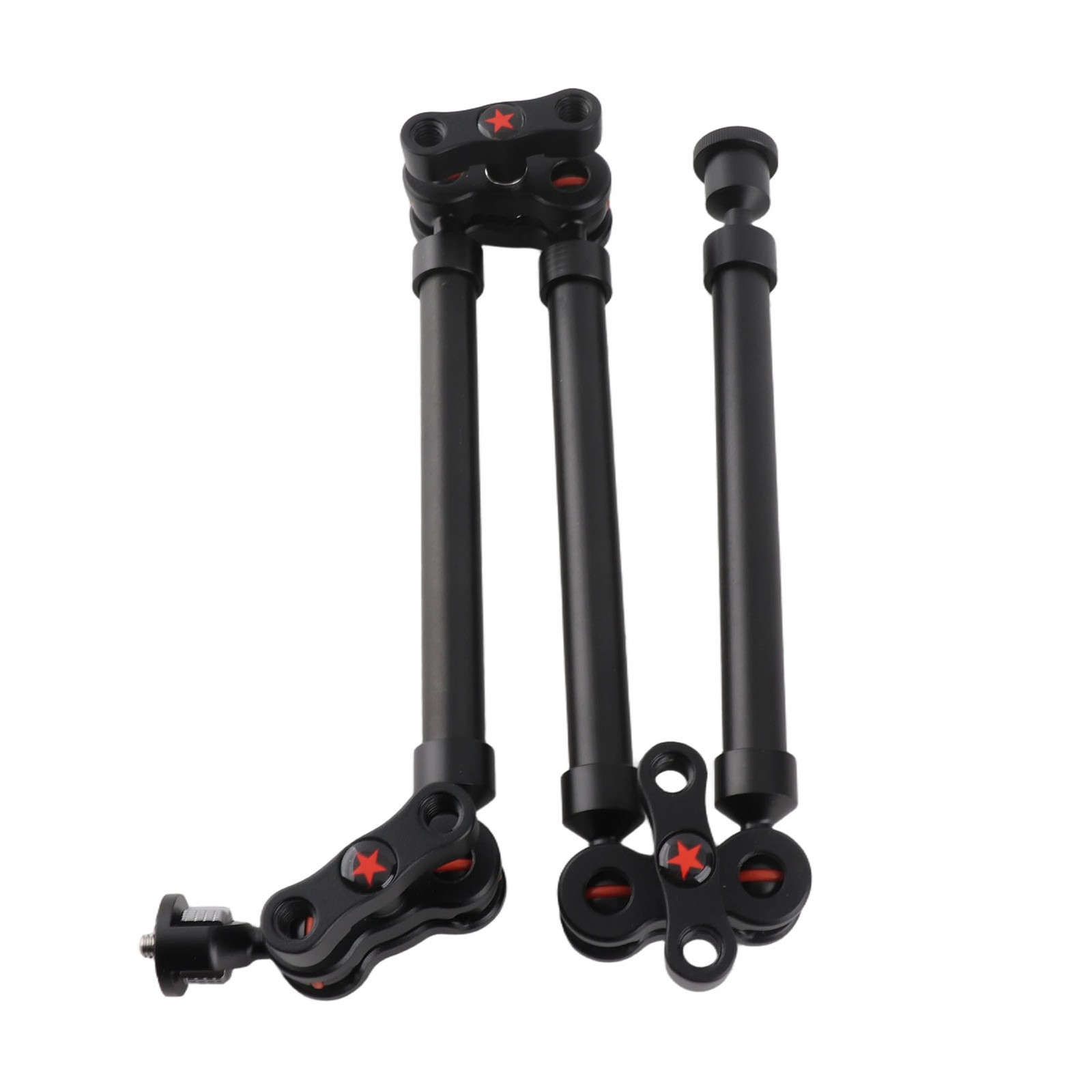 755mm Universal Arm Stand 3 Sections Adjustable Photography Extension Support