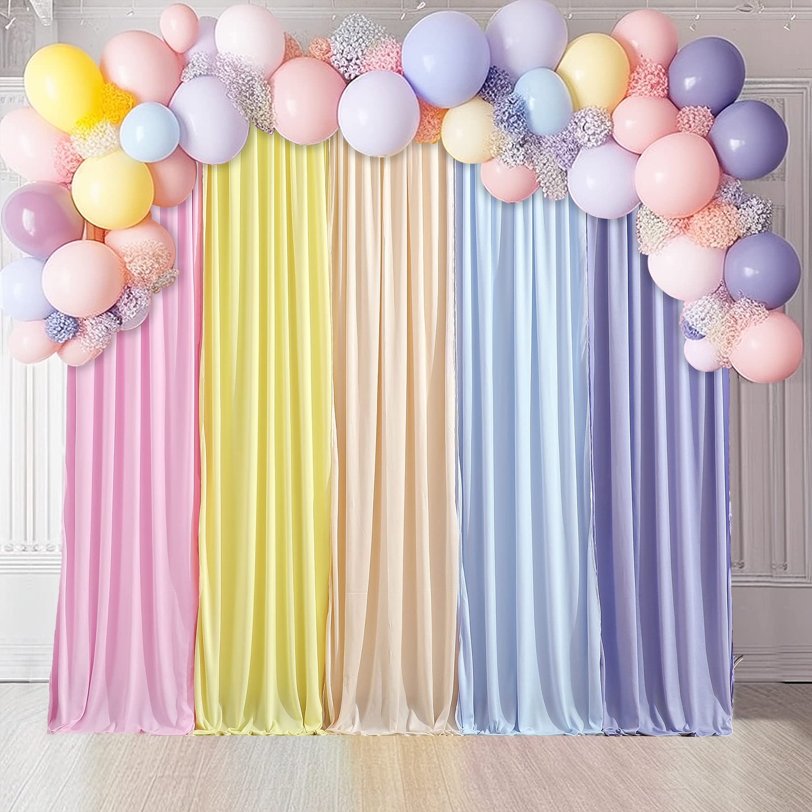 Pastel Backdrop Curtains Unicorn Backdrops Unicorn Party Backdrops for Girls …