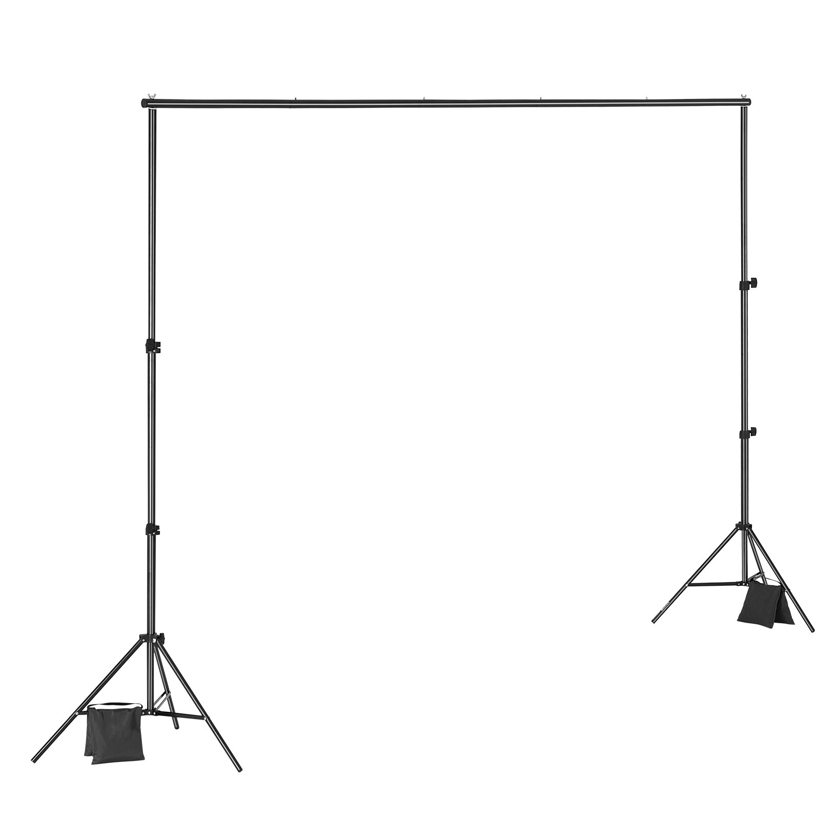 Backdrop Stand Background Stand Kit 6.5 x 10 ft for Party & Photo Studio