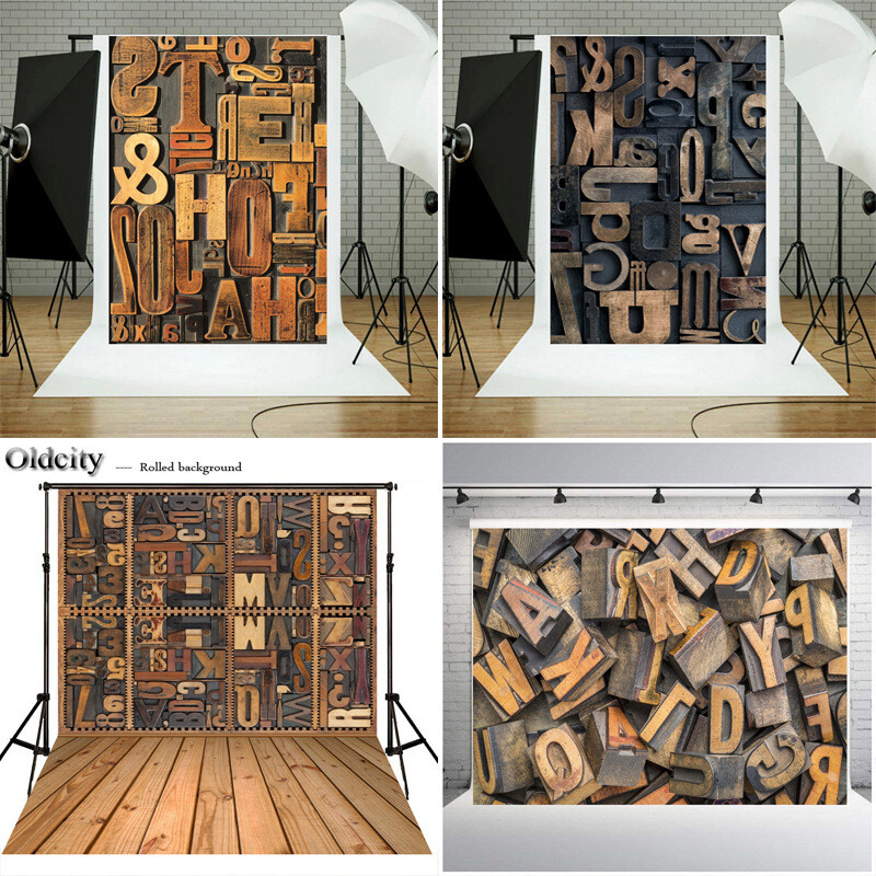 Large Vintage Photography Background Wooden Panel Photo Backdrops Party Wedding