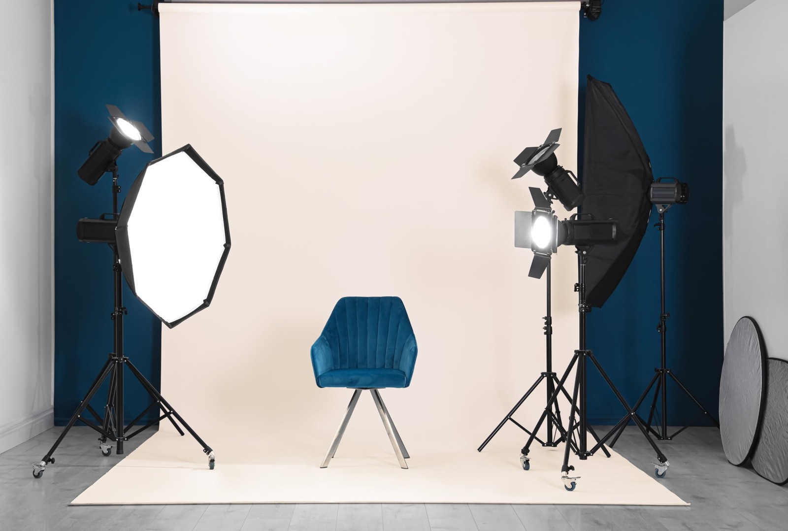 Denny Mfg – Seamless Paper Backdrop for Photoshoot with 107 in x 36 ft, Cream