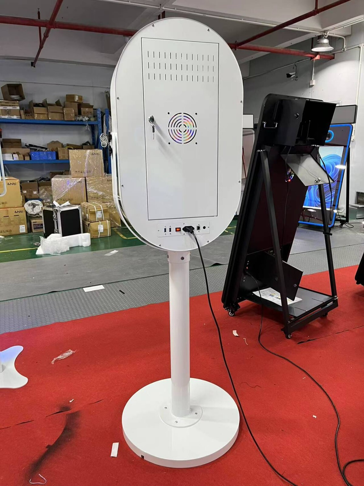 19” Portable Selfie Photobooth with Flight Case & All Accessories Tiktok Insta