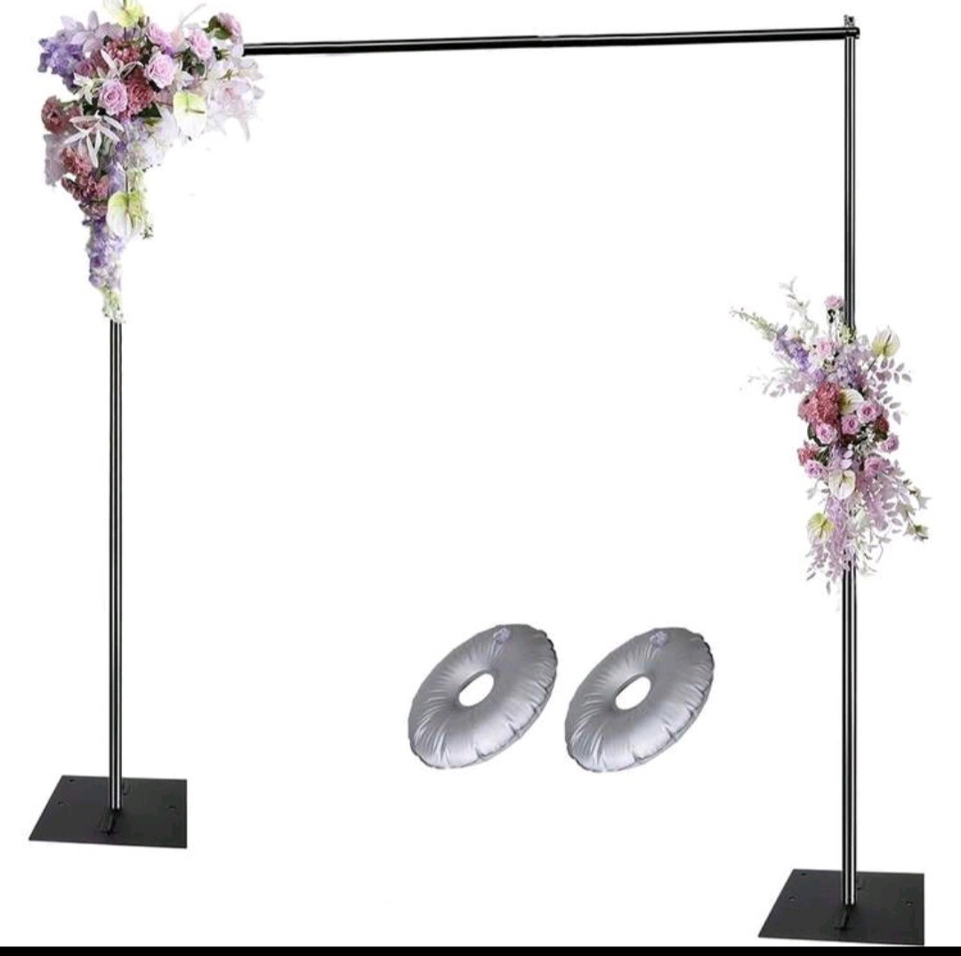 “9×6.5ft Adjustable Heavy Duty Backdrop Stand Metal Frame “