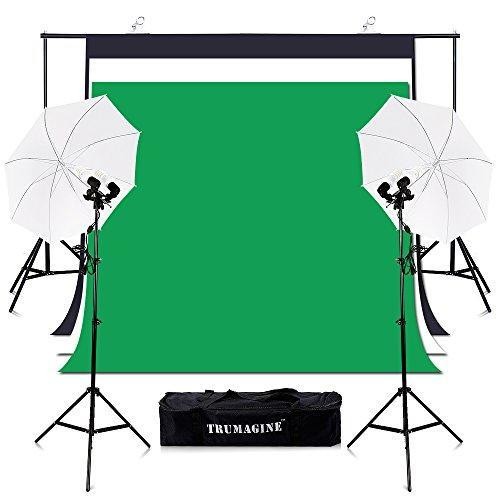 Muslin 6.5′ x 10′ Green Chromakey Backdrop Background Screen Photography