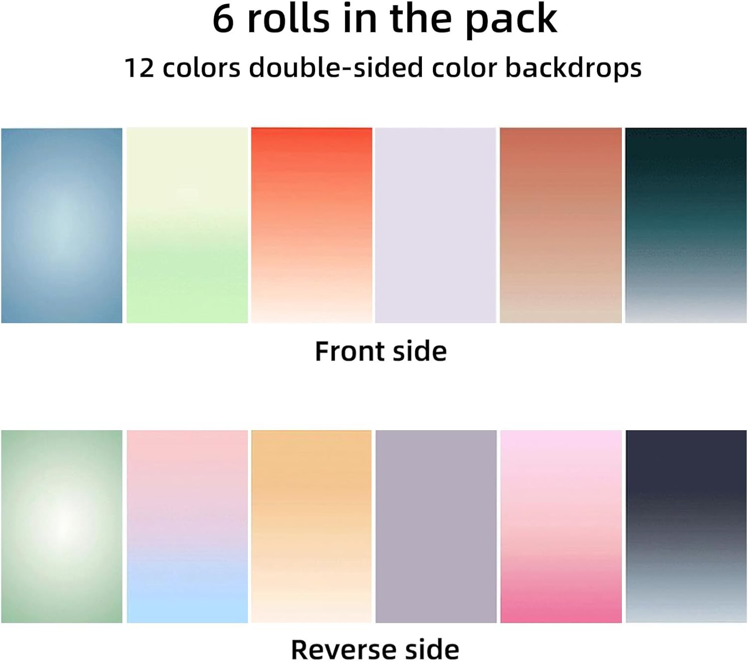 Photography Backdrop Small Size Paper Background for Product & Portrait