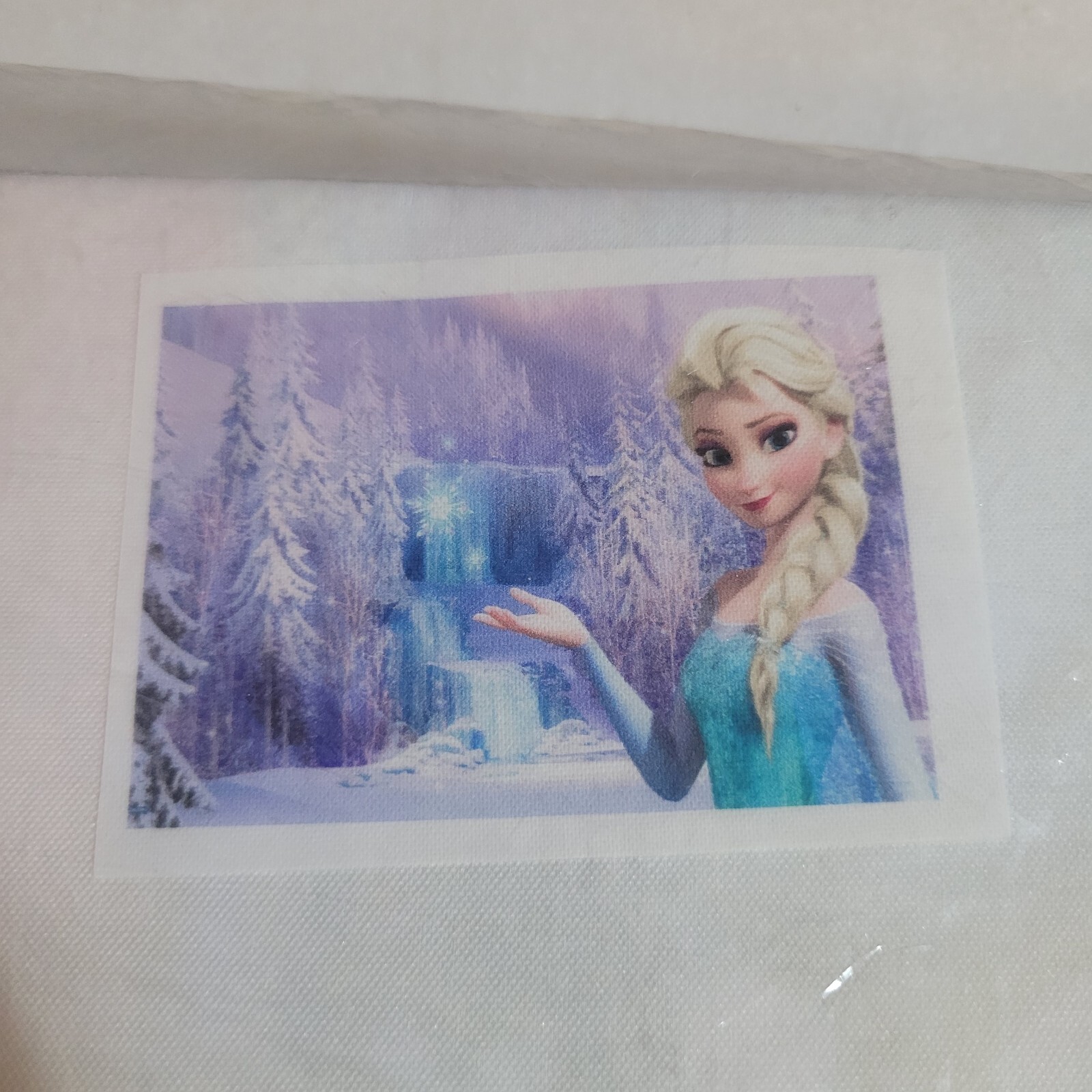 7×5 Vinyl ( Frozen ) Princess Elsa Fairy Tree Forest Backdrop