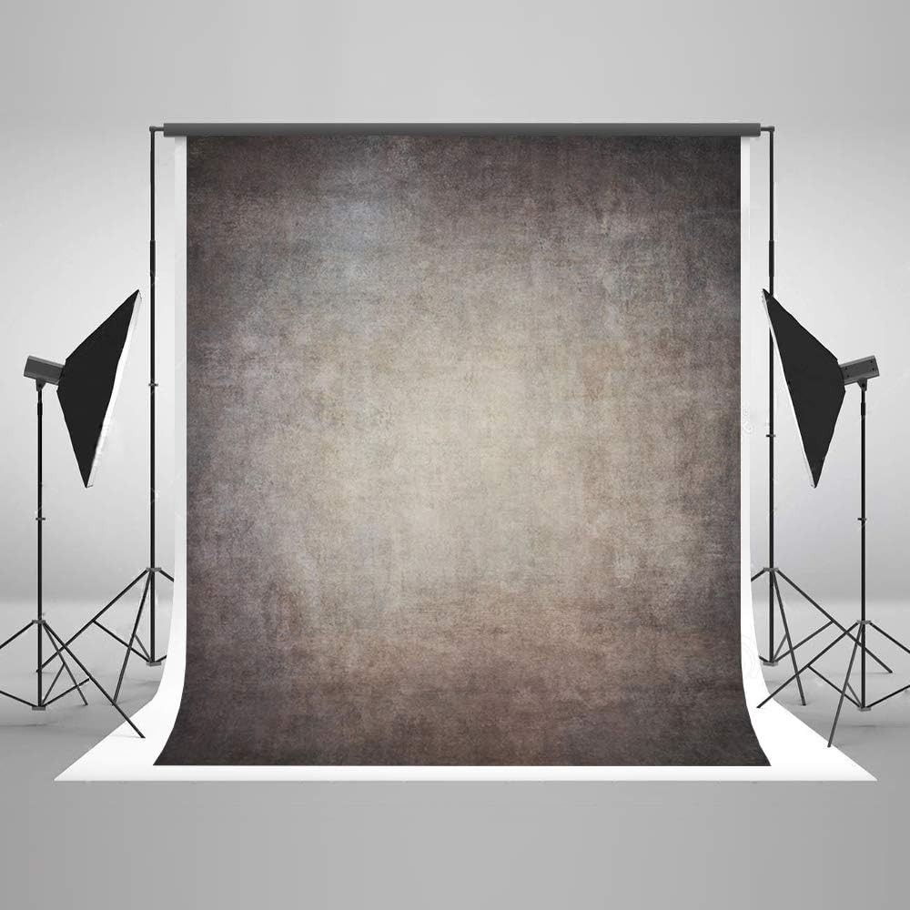 5Ft(W) X7Ft(H) Gray Canvas Portrait Photo Backdrop Muslin Studio Abstract Grunge