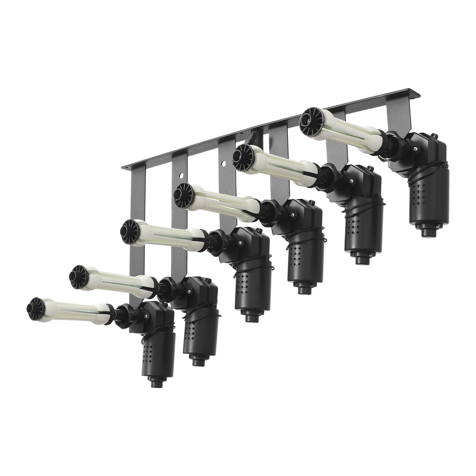 Motorized 6-Roller Backdrop Support System Wall Mount Photo Video w/ Remote NEW