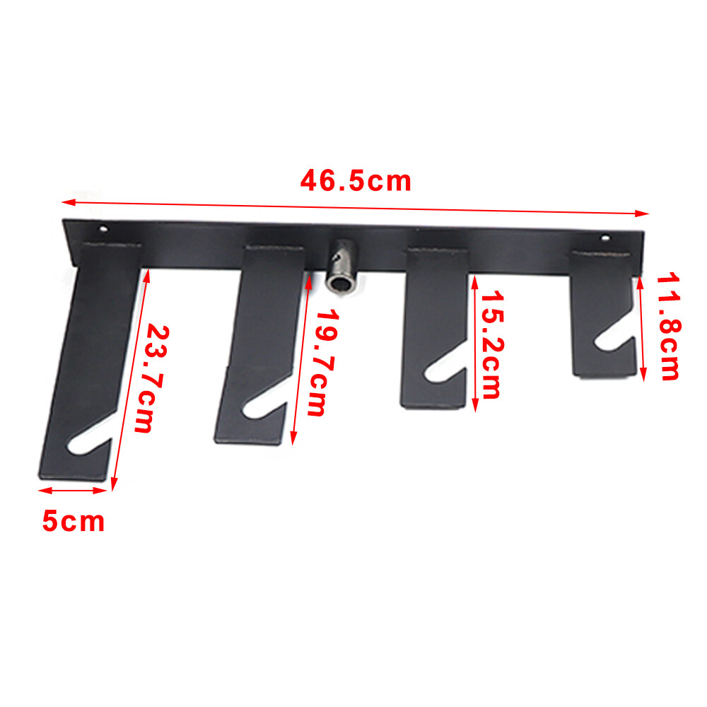 Photography 4 Roller Backdrop Wall Mount Manual Background Roller Support System